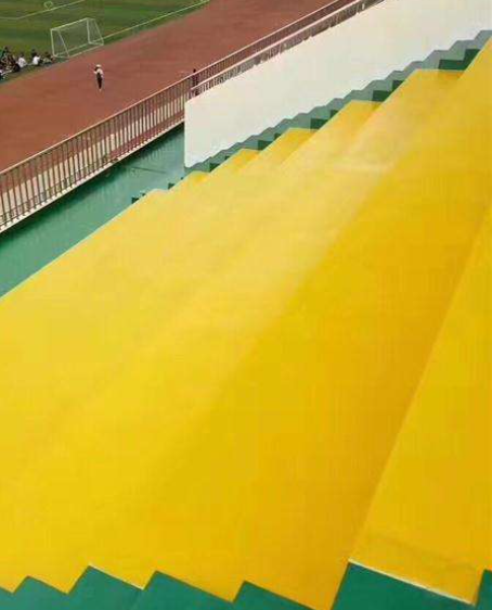 信丰球场台阶翻新修补改造